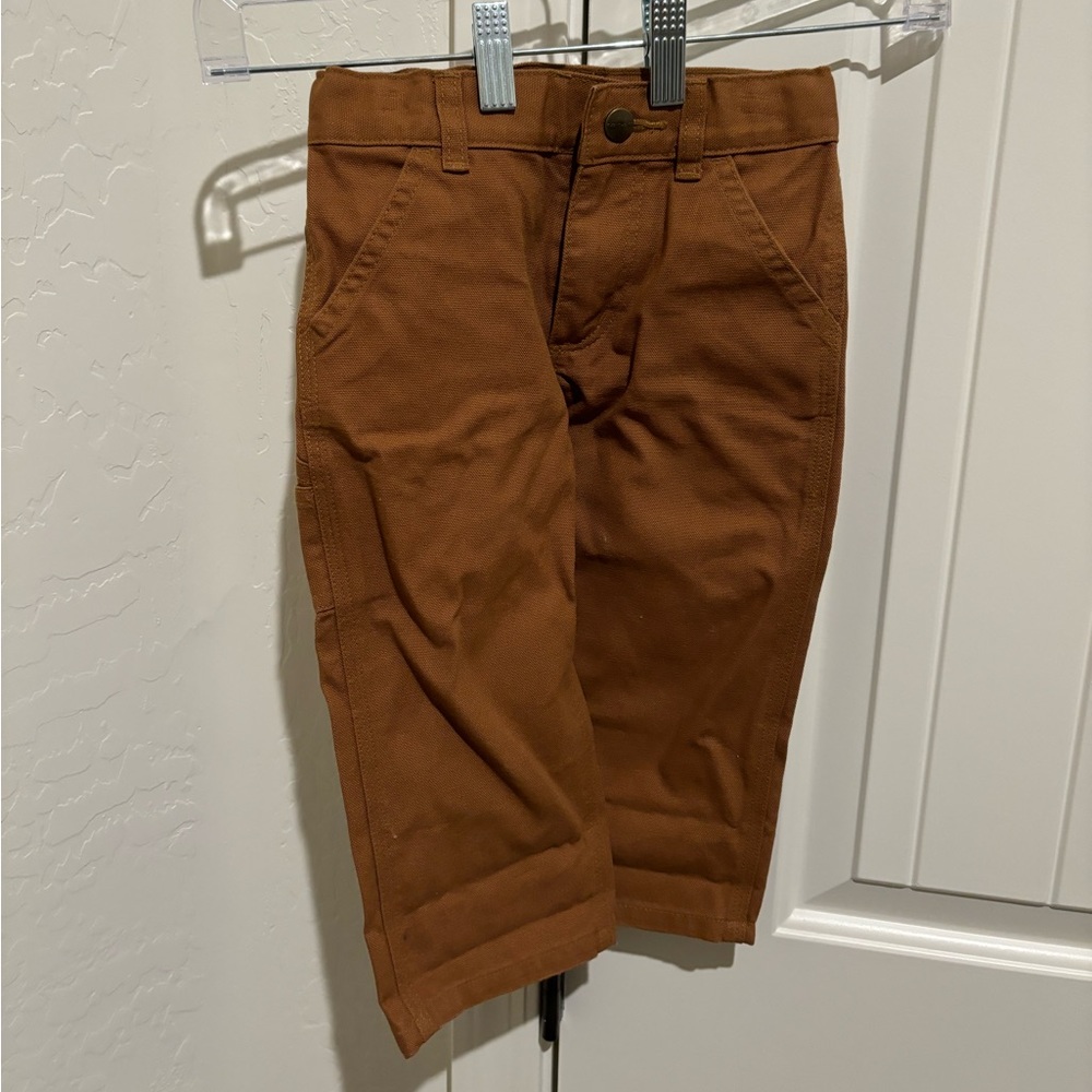 Carhartt canvas dungarees